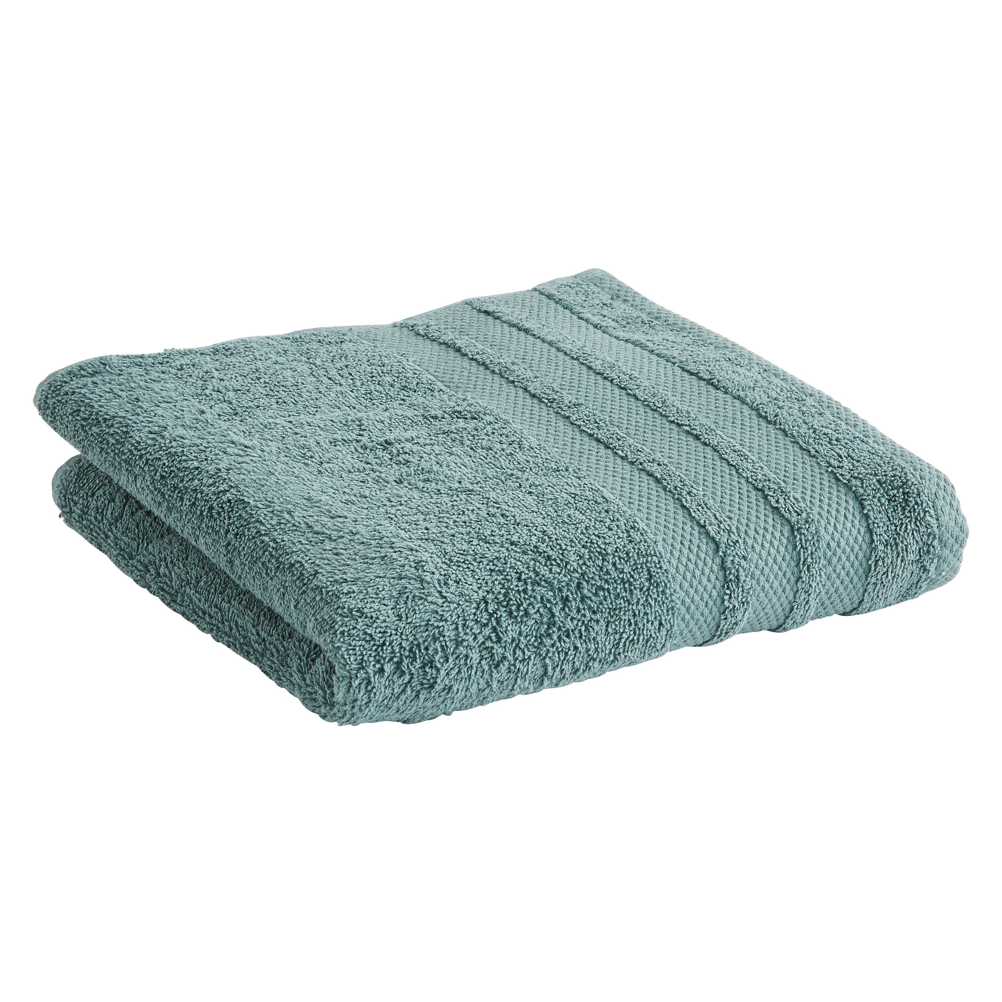 Voir la diapositive 1 : ACTUEL Serviette invité unie en coton 500 g/m²