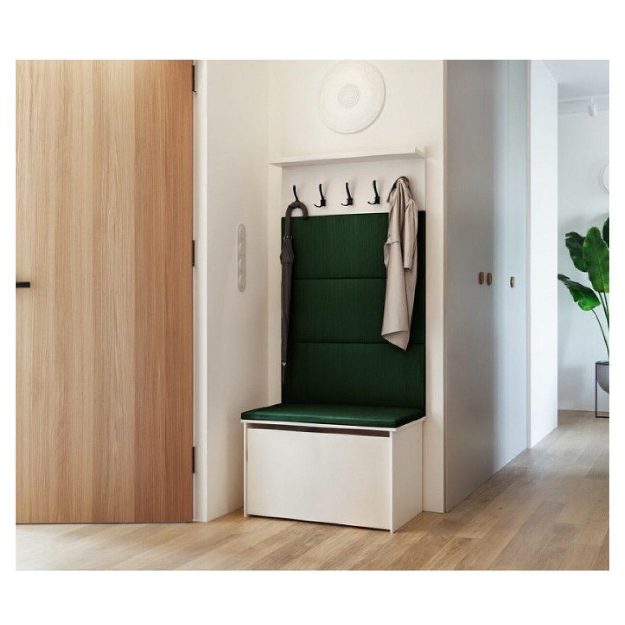 Voir la diapositive 3 : 1001JOUETS Porte-manteau ady vert coffre et siège