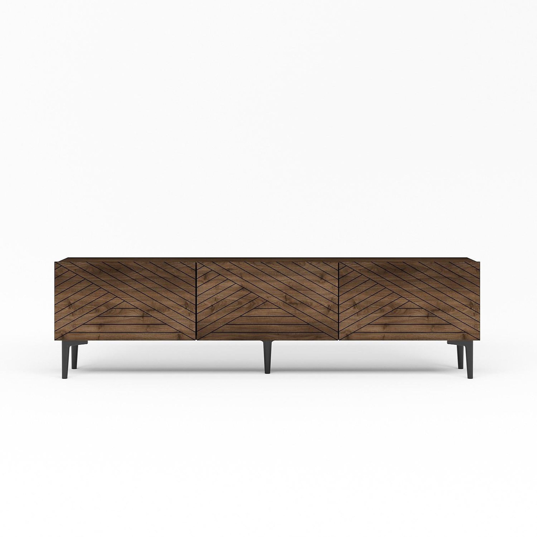 Habitat et Jardin Meuble tv en bois  felix  - 160 x 31 x 44 cm - marron