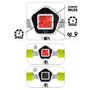 Voir la diapositive 2 : Skids Control Trottinette pliable avec compteur de vitesse - SKIDS CONTROL