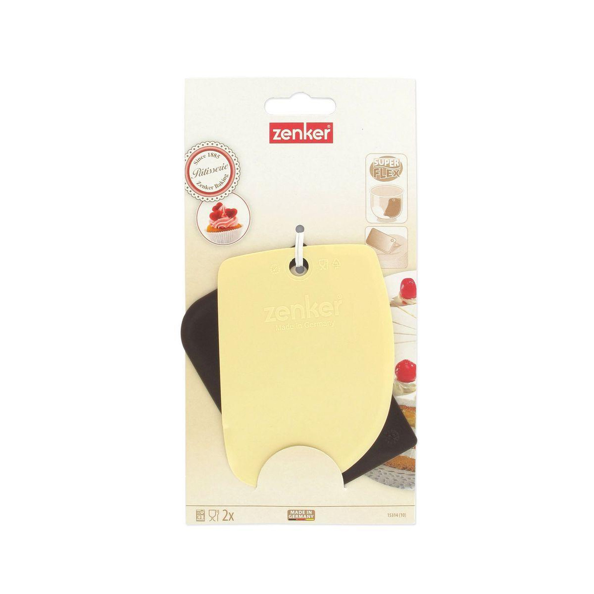 Voir la diapositive 5 : ZENKER Lot de 2 cornes de pâtisserie Zenker Smart Pastry