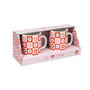 Voir la diapositive 3 : SECRET DE GOURMET Coffret 2 Mugs en Porcelaine  Chachapop  36cl Rose