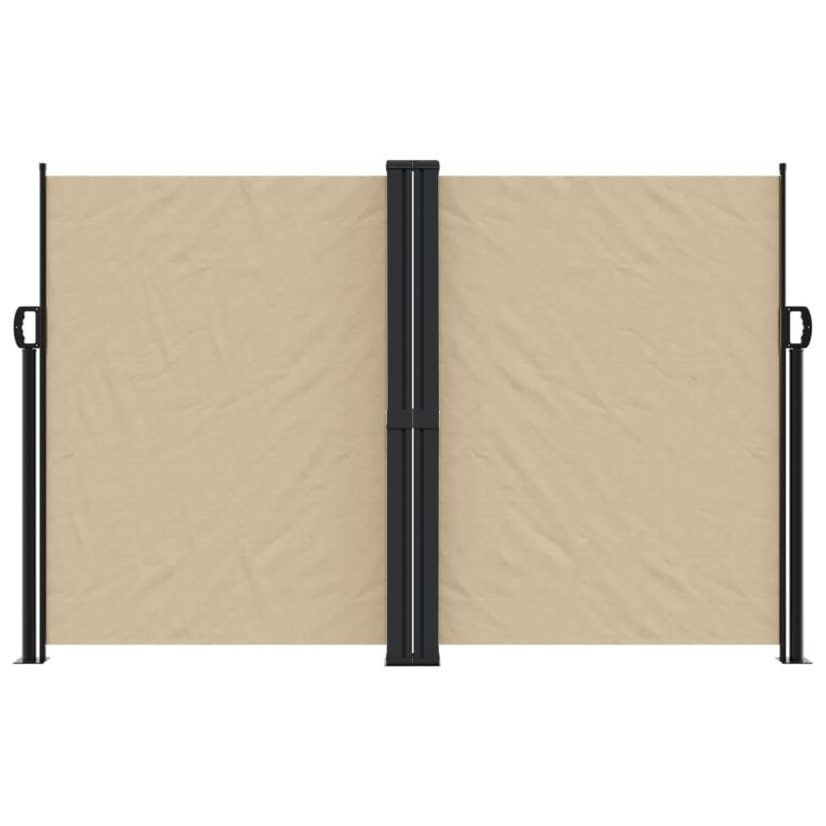 VIDAXL Auvent lateral retractable beige 160x1000 cm