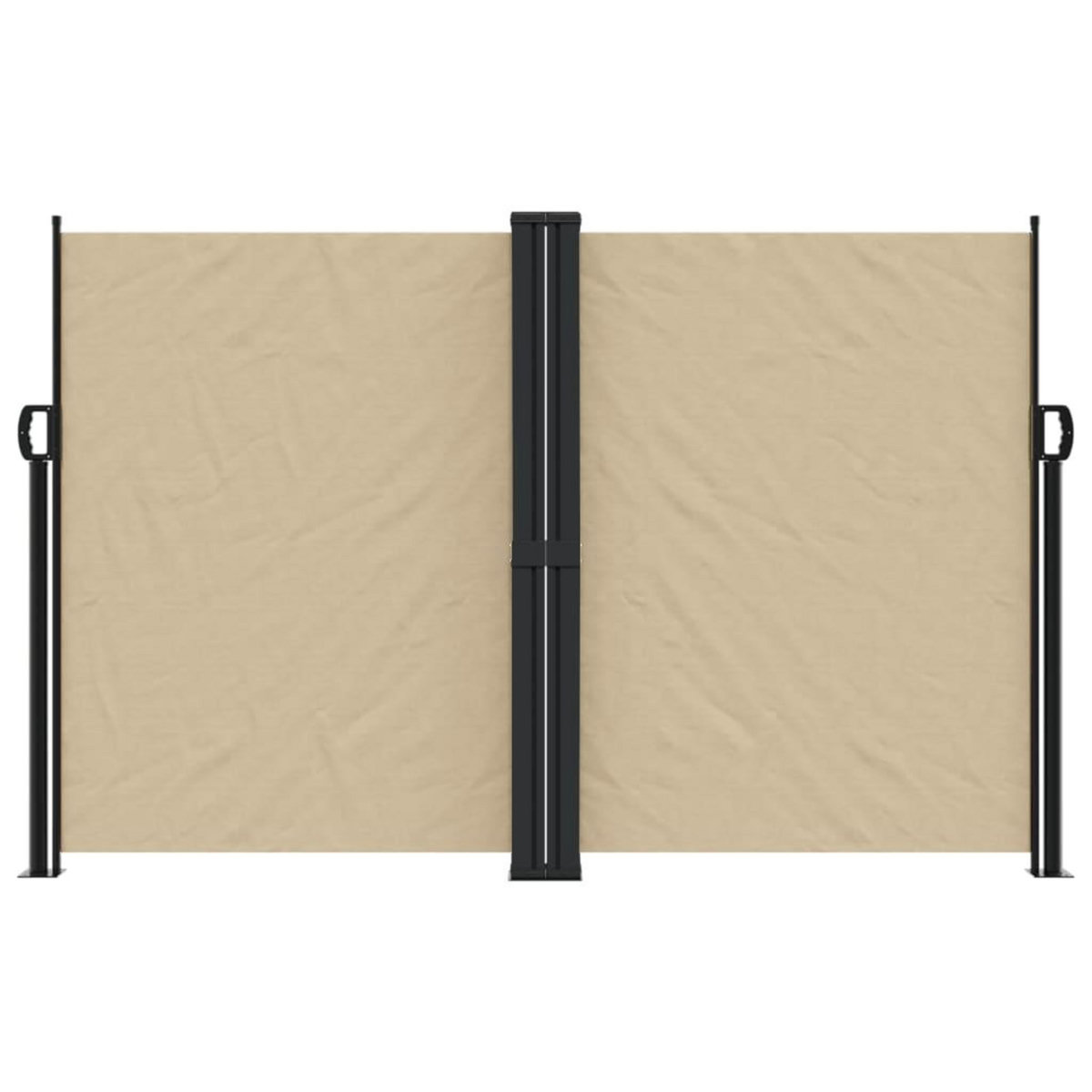 VIDAXL Auvent lateral retractable beige 160x1000 cm