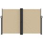Voir la diapositive 3 : VIDAXL Auvent lateral retractable beige 160x1000 cm