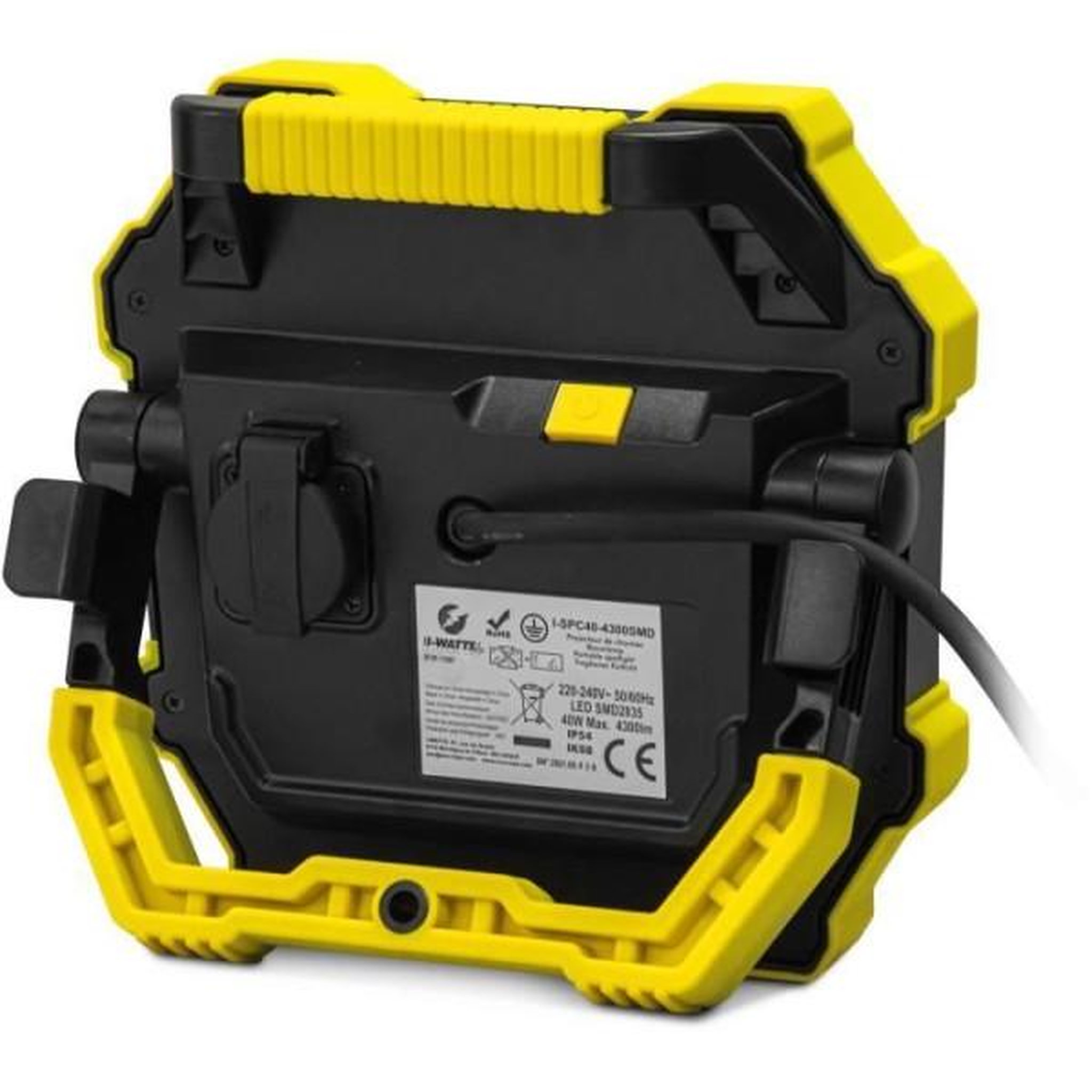 Voir la diapositive 2 : I-WATTS Projecteur Led - I-Watts - I-SPC50-4500SMD - 50 W - 4500 lumens