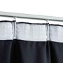 Voir la diapositive 3 : VIDAXL Rideaux occultants avec crochets 2 pcs Anthracite 140x175 cm