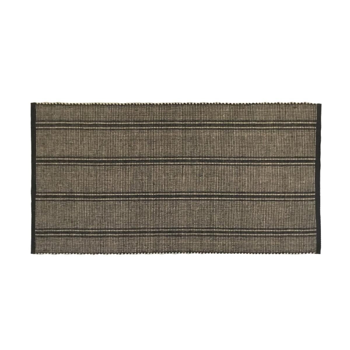 FUTURE HOME Tapis déco à rayures en coton 60x120cm