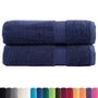 Voir la diapositive 2 : VIDAXL Serviettes de douche de qualité supérieure SOLUND 2 pcs