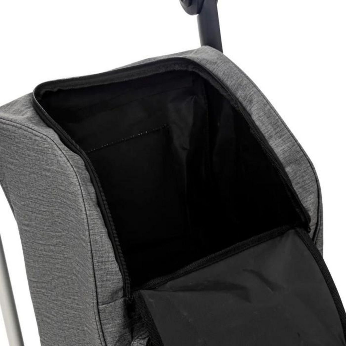 FIVE Chariot de Marché  4 Roues  100cm Gris