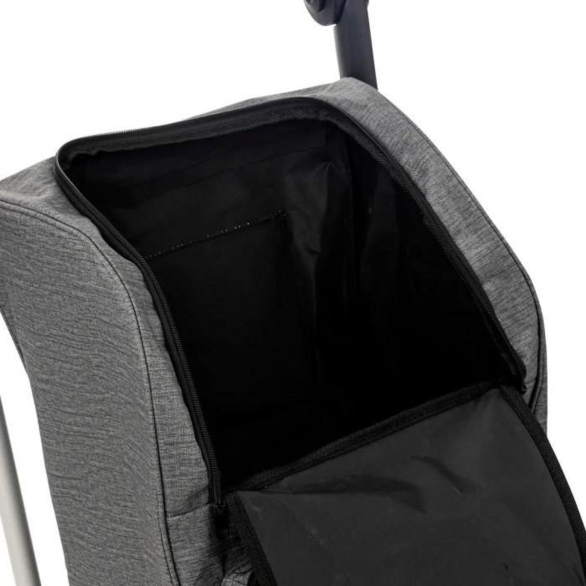 FIVE Chariot de Marché  4 Roues  100cm Gris