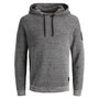 Voir la diapositive 3 : Jack & Jones Pull Capuche Gris Homme Jack & Jones badge Knit
