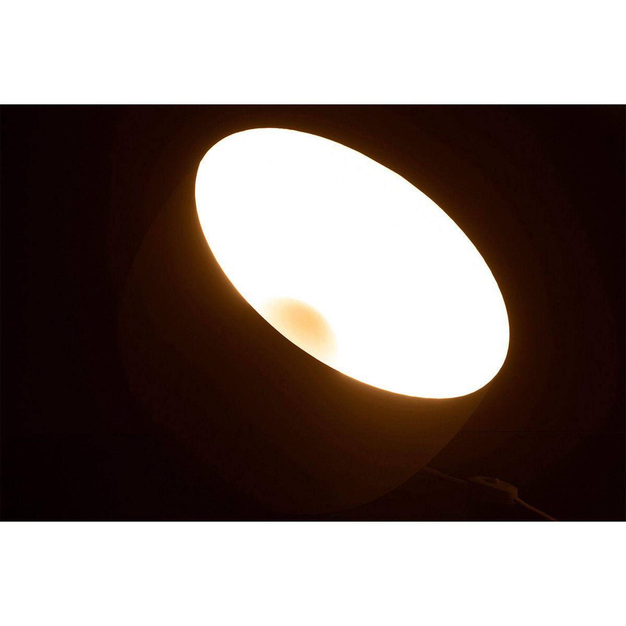 Voir la diapositive 4 : J-LINE Lampe à poser en métal  mila  32cm blanc