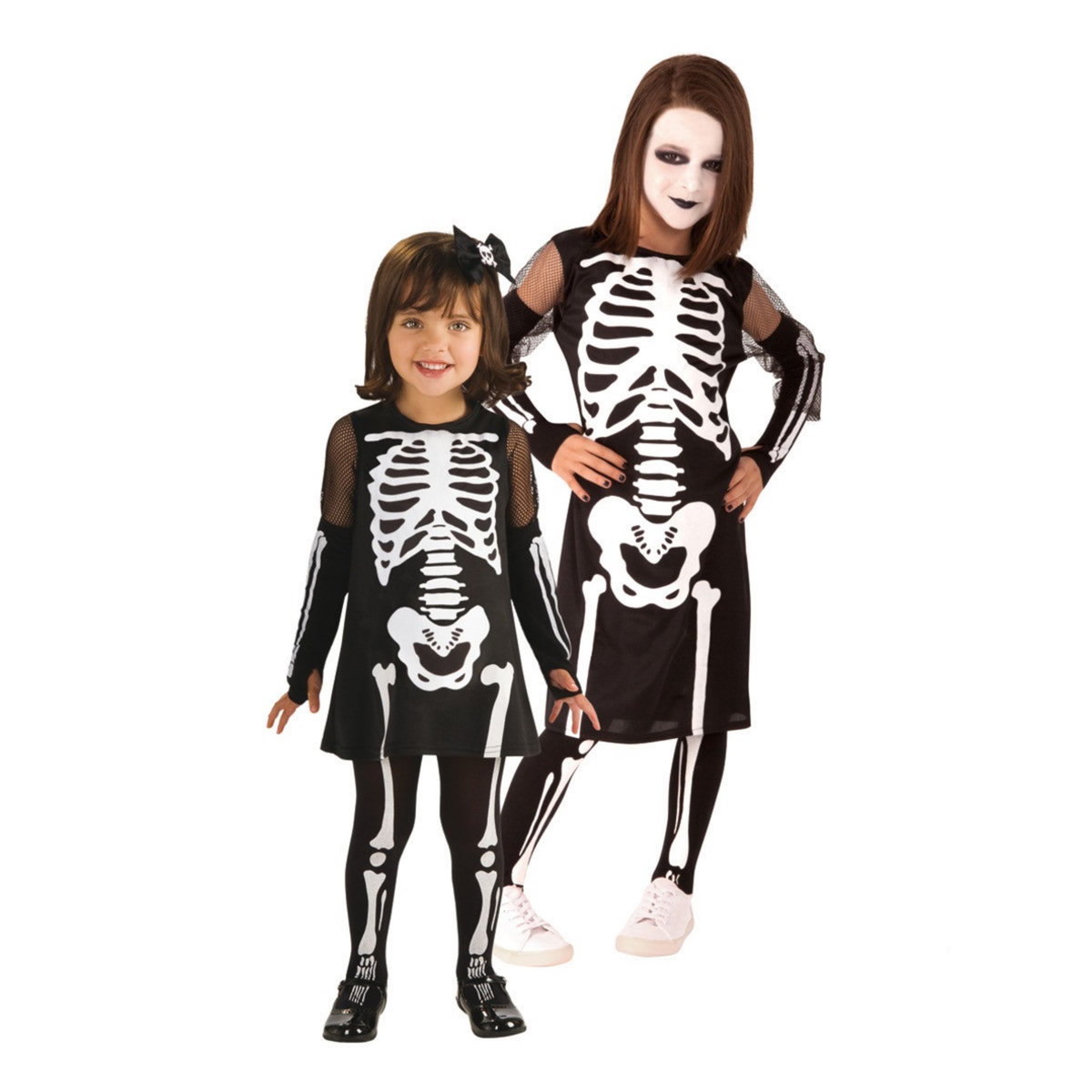 RUBIES Déguisement Fille Squelette Taille S