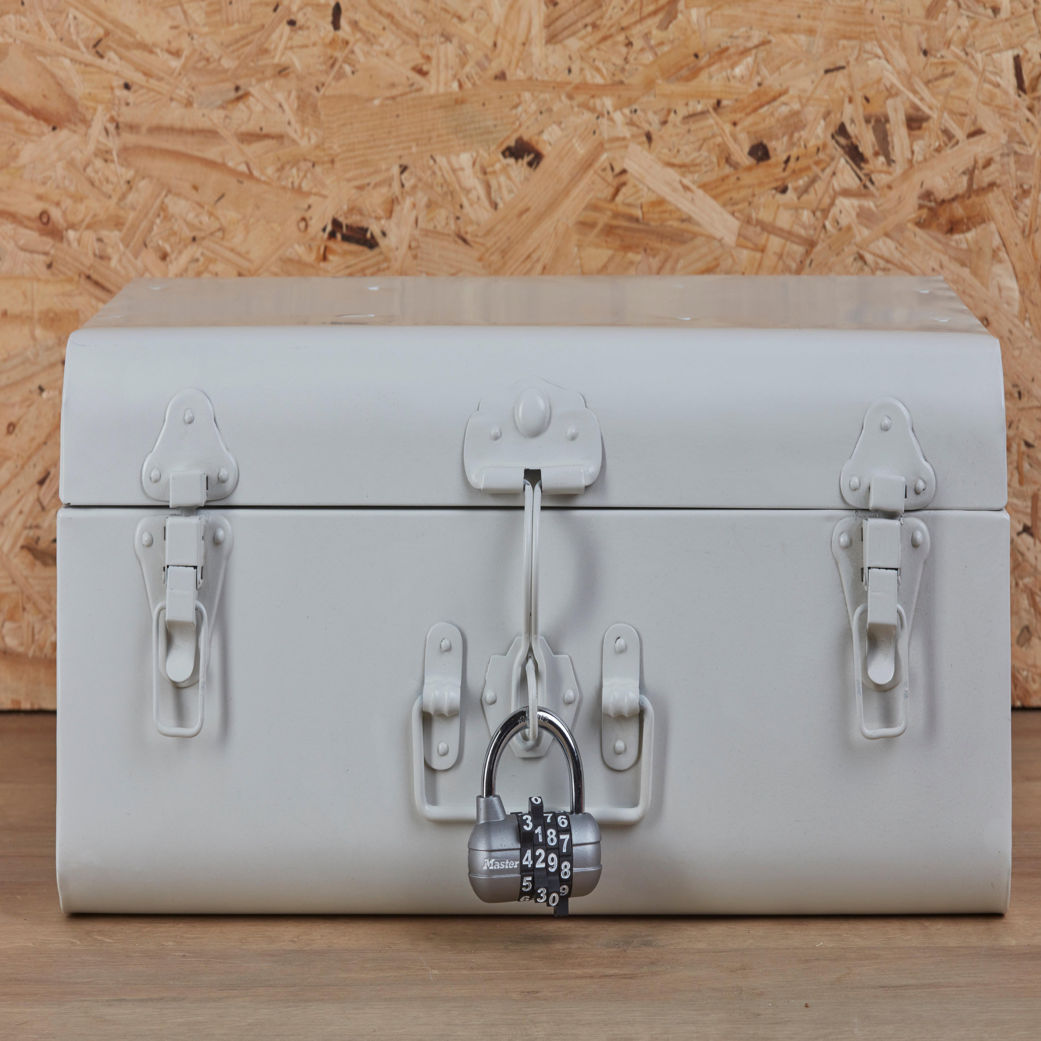 Voir la diapositive 2 : Master lock 1520eurd cadenas à combinaison, gris, 5,9 x 6,4 x 2,6 cm