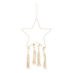 Atmosphera Kids Décoration Murale Enfant  Étoile  25cm Naturel