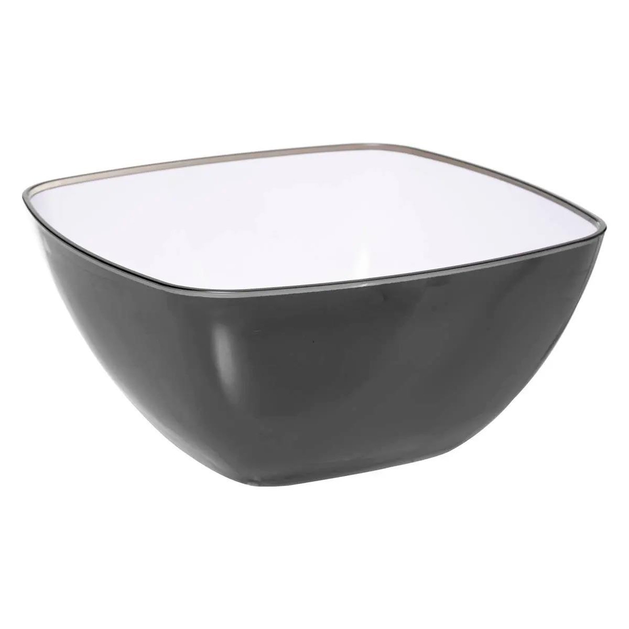 FIVE Saladier carré réutilisable  square  24cm gris charbon