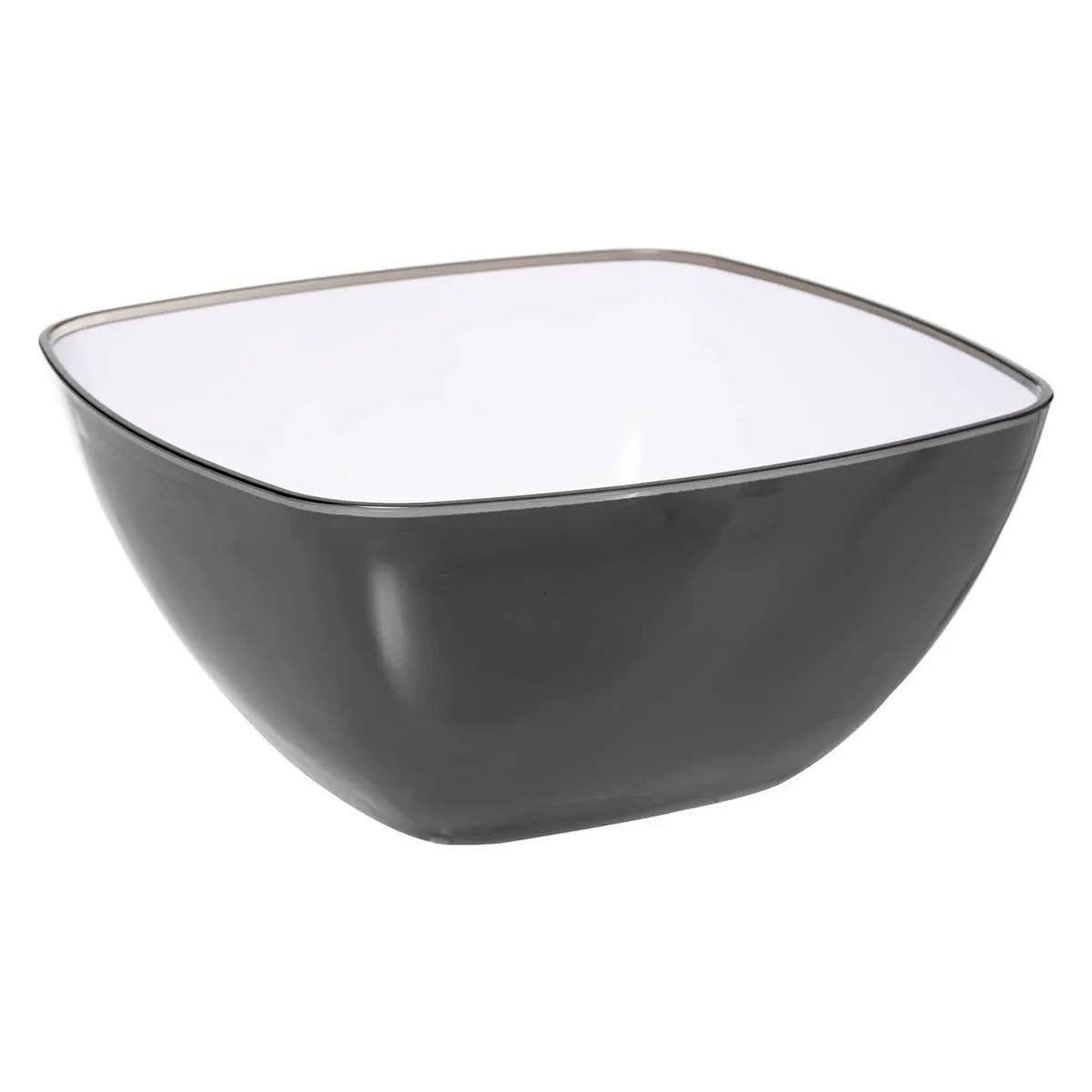 FIVE Saladier Carré Réutilisable  Square  24cm Gris Charbon