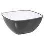 Voir la diapositive 1 : FIVE Saladier Carré Réutilisable  Square  24cm Gris Charbon