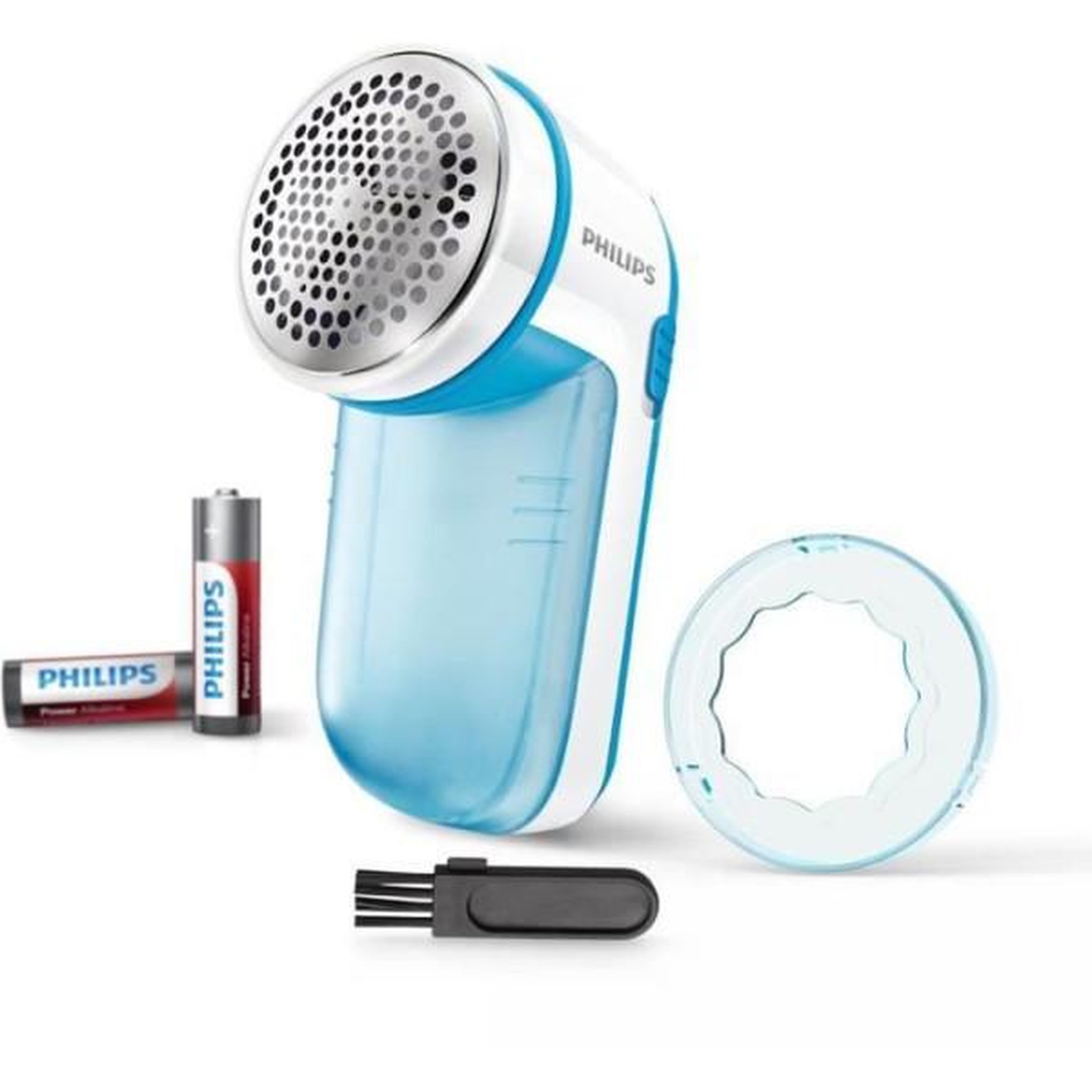 Voir la diapositive 6 : Philips Centrale Vapeur  + Rase Peluche - PHILIPS BXA0019/00 - Compact - 6 bars - Effet Pressing 300g/min - Débit vapeur continu 110g/mi