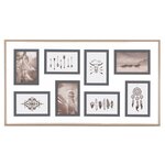 ATMOSPHERA Pêle-mêle scandinave Adam - 8 Photos - Blanc