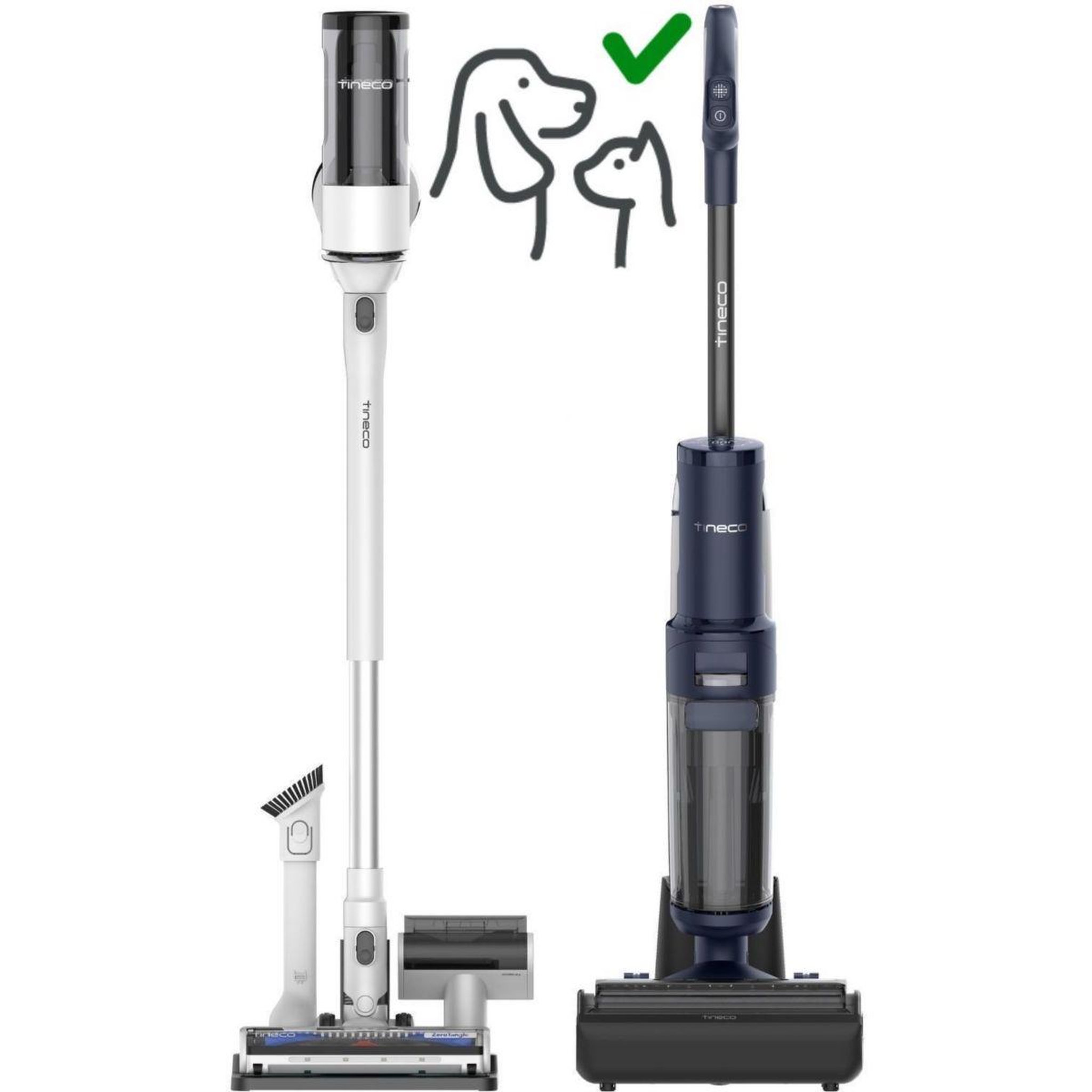 Voir la diapositive 1 : TINECO Aspirateur laveur Floor One Switch S7 Pet