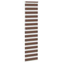 Voir la diapositive 4 : VIDAXL Store zebre marron 60x200 cm largeur du tissu 55,9 cm polyester