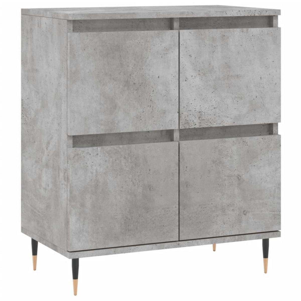 VIDAXL Buffet Gris beton 60x35x70 cm Bois d'ingenierie