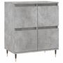 Voir la diapositive 2 : VIDAXL Buffet Gris beton 60x35x70 cm Bois d'ingenierie