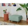 Voir la diapositive 5 : BEST MOBILIER Cristal - pouf modulable - 65 cm - en velours texturé