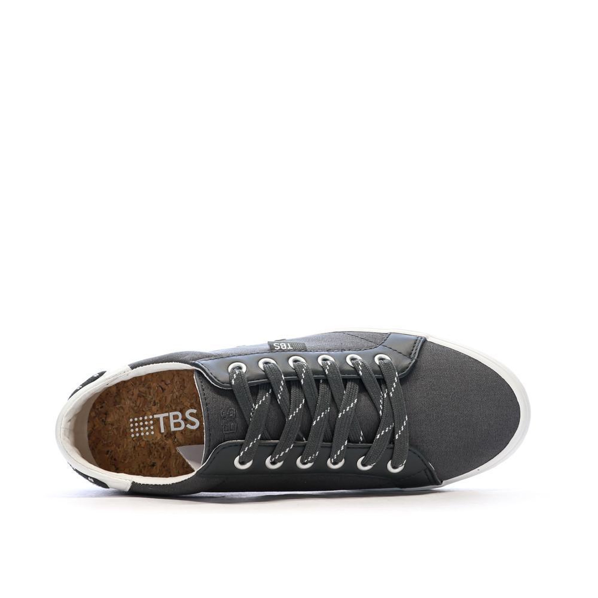 Voir la diapositive 4 : TBS Baskets Grise Homme TBS Lanzaro