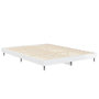 Voir la diapositive 5 : VIDAXL Cadre de lit sans matelas blanc brillant 135x190 cm