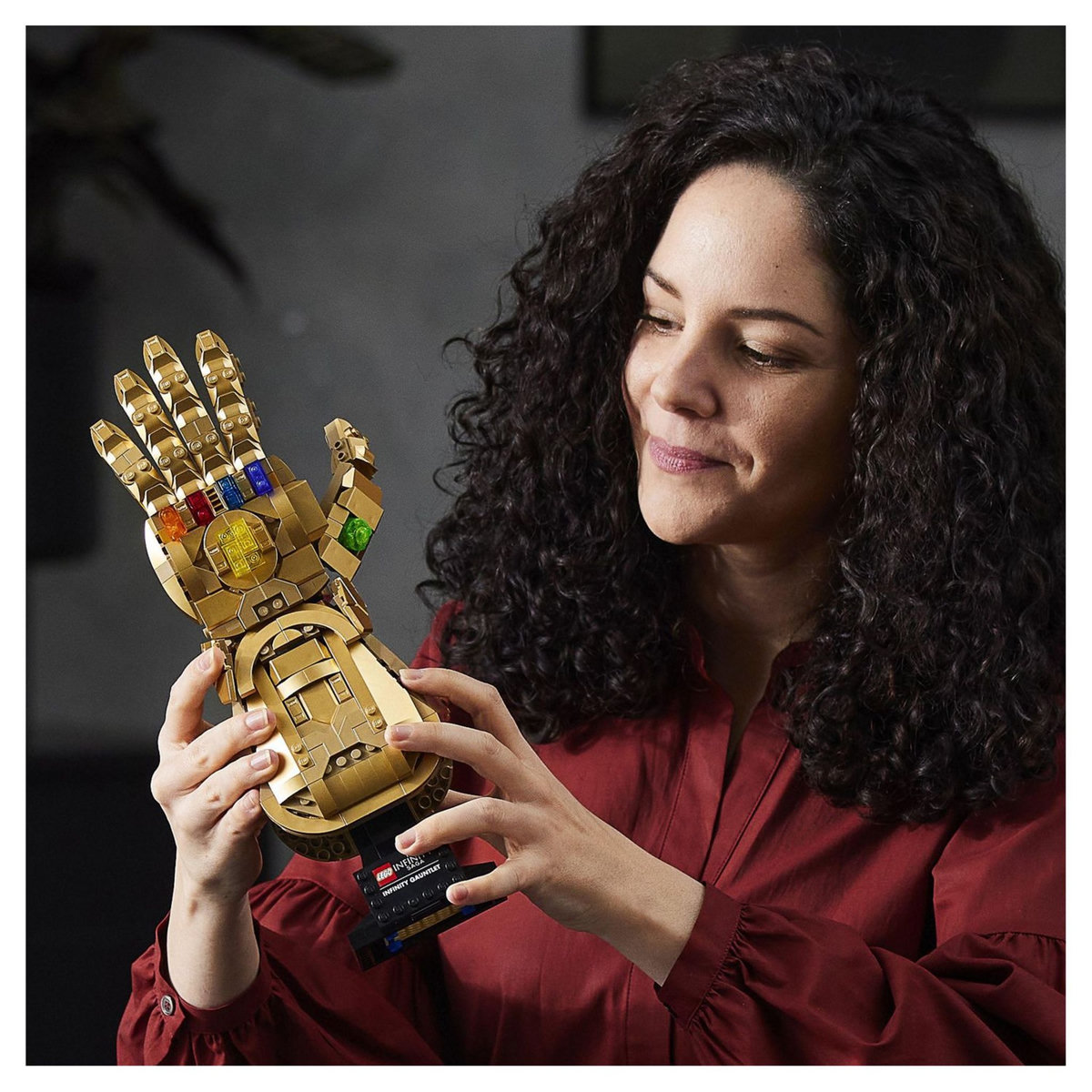 LEGO Marvel 76191 - Le Gant de l&rsquo;infini, Thanos, pour Adultes