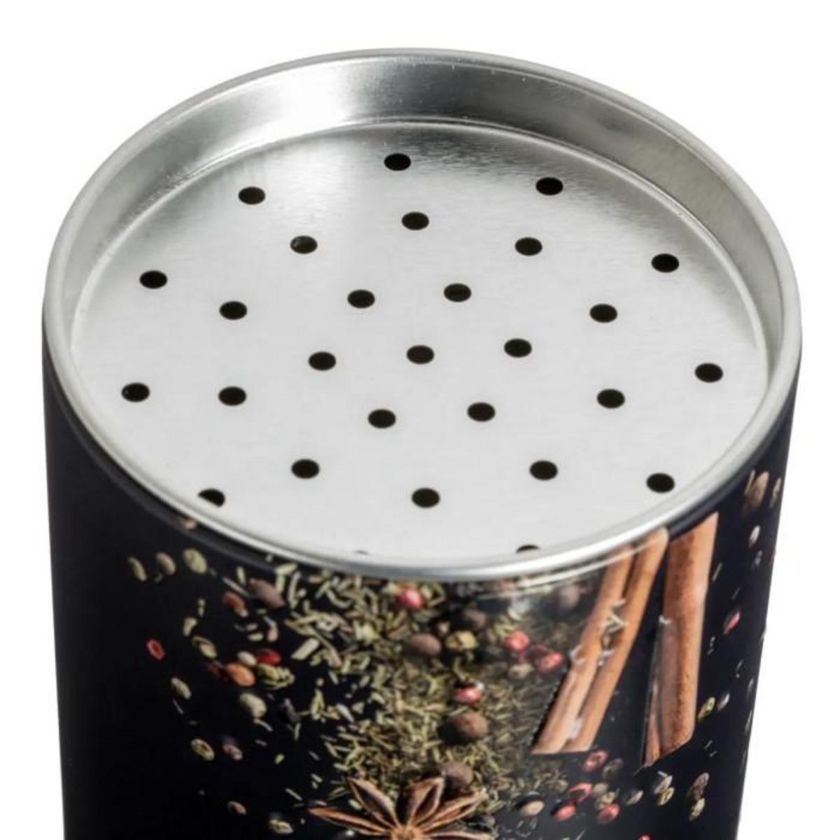 FIVE Boîte à Épices Saupoudreur  Relief II  10cm Noir