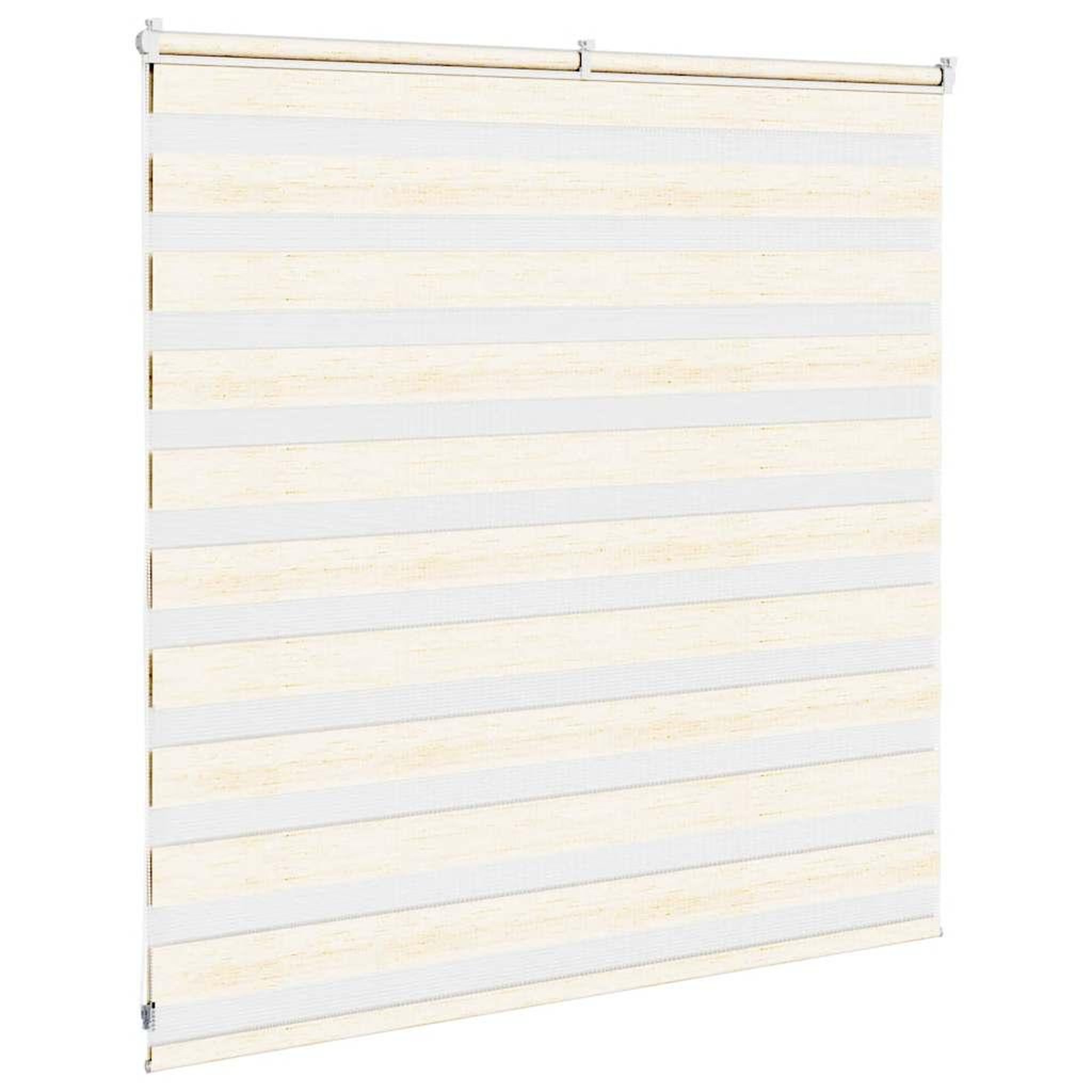 Voir la diapositive 4 : VIDAXL Store zebre beige marbre largeur du tissu 135,9 cm polyester