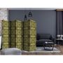 Voir la diapositive 2 : Paris Prix Paravent 5 Volets  Malachite Mosaic  172x225cm