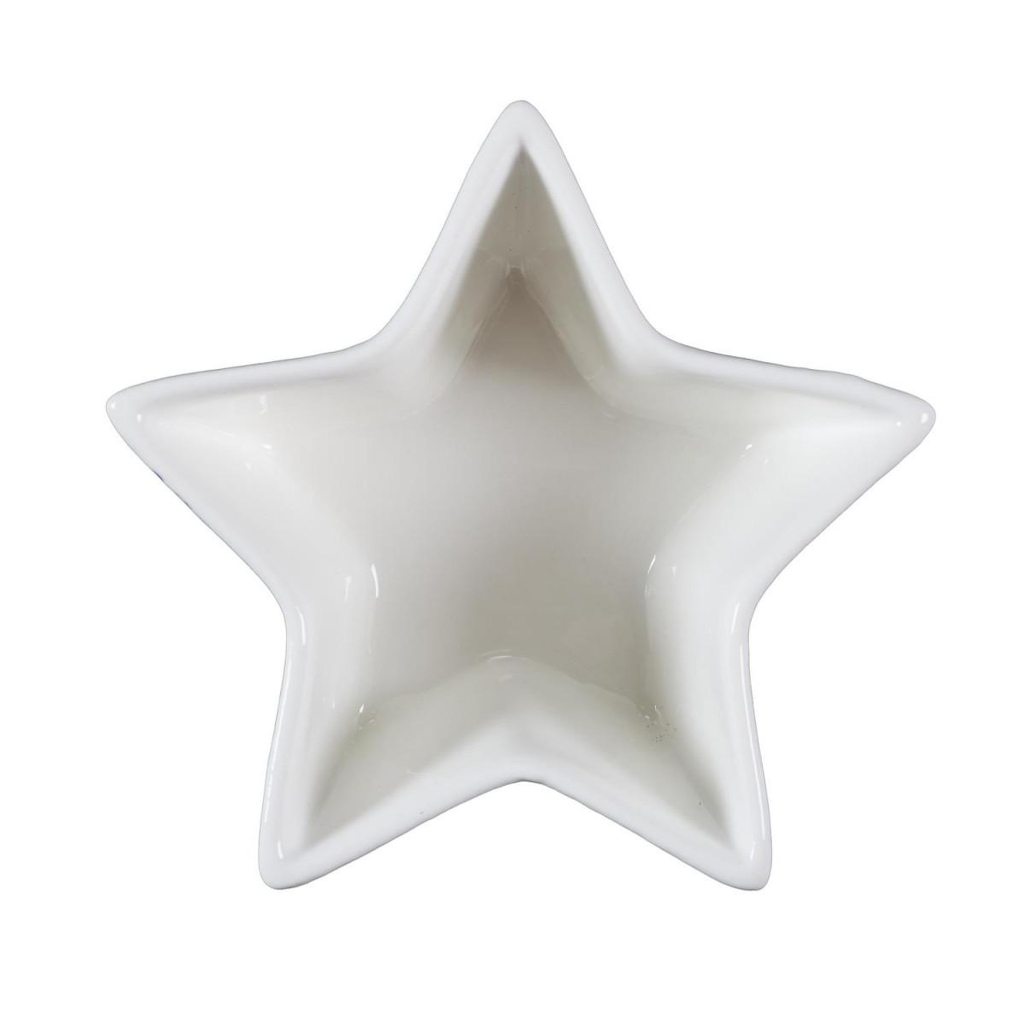 Voir la diapositive 3 : The Home Deco Factory Service Apéritif 6 Pièces  Étoiles & Lunes  11cm Blanc