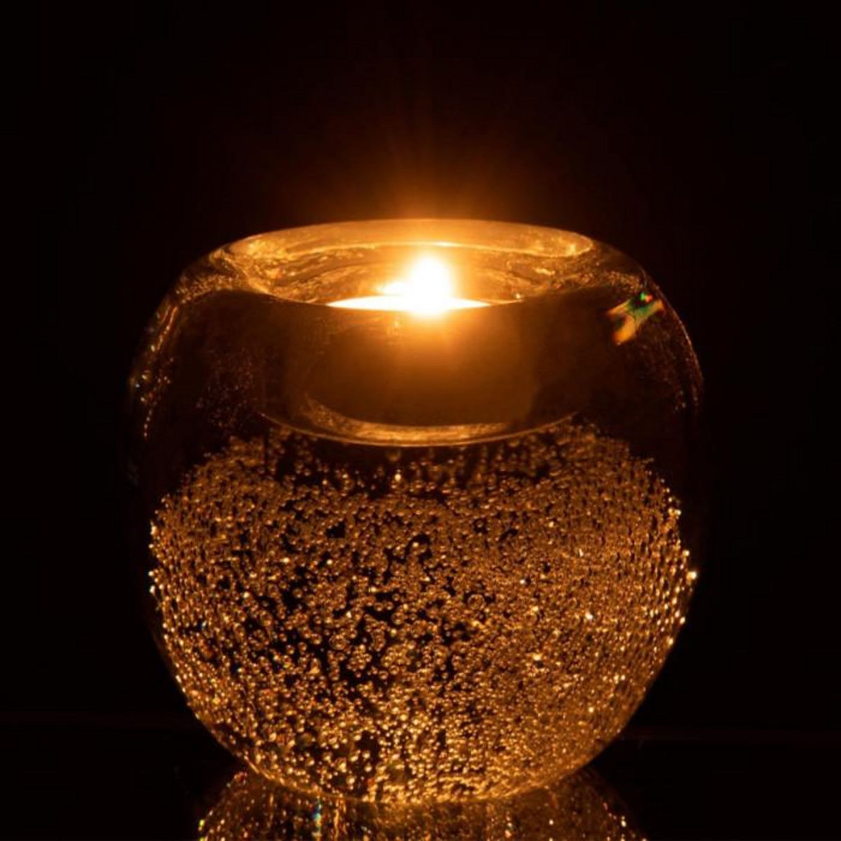 Paris Prix Photophore Déco  Presse Papier  10cm Transparent