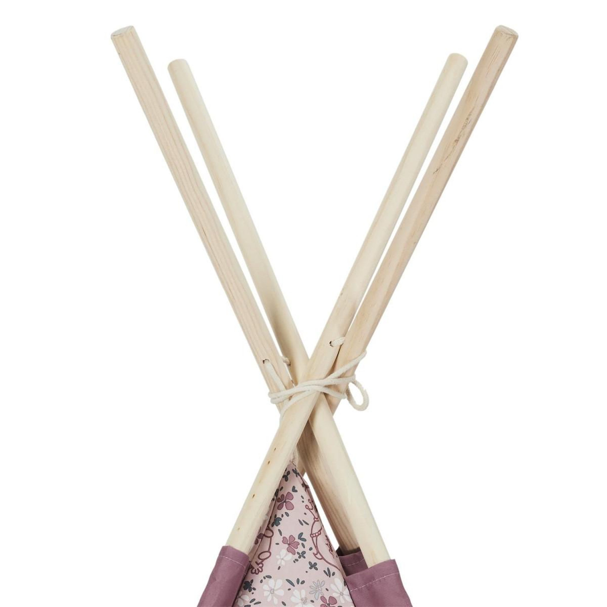 Voir la diapositive 6 : The Home Deco Factory Tipi enfant  madame princesse  160cm rose