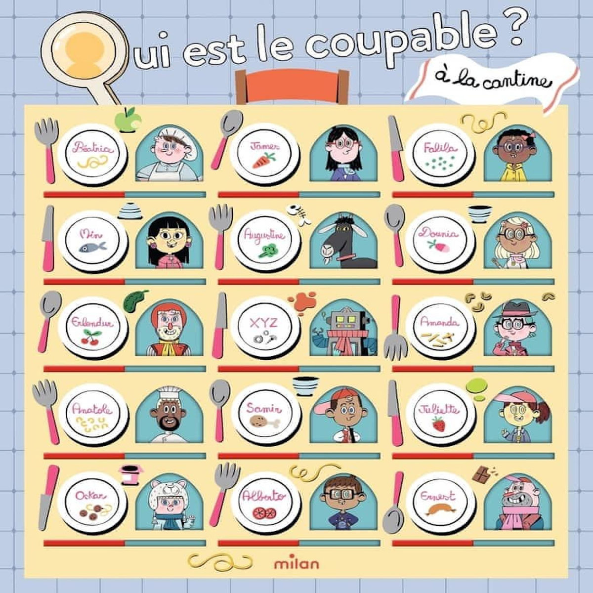 QUI EST LE COUPABLE A LA CANTINE ?, Prévot Pascal