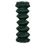 Voir la diapositive 2 : VIDAXL Cloture a mailles losangees Acier 1x15 m Vert