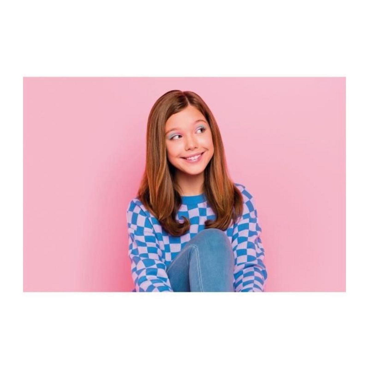 CLEMENTONI Clementoni - Coffret Maquillage Arc-en-ciel - 2 palettes fards a paupieres, rouge a levres et vernis a ongles - Dés 6 ans