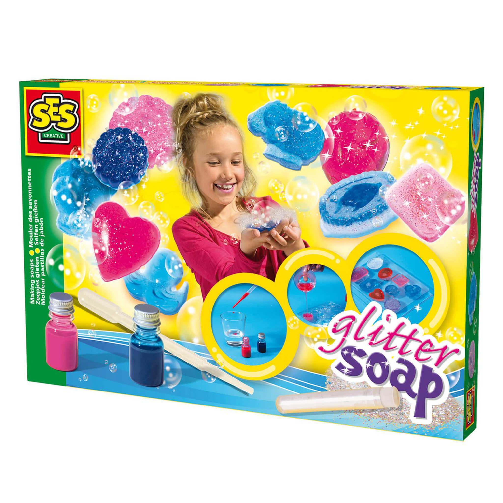 SES Creative Kit créatif Mouler des savonnettes
