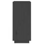 Voir la diapositive 5 : VIDAXL Buffet Gris 38x35x80 cm Bois massif de pin