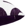 Voir la diapositive 3 : ATMOSPHERA Coussin Déco Chenille  Safina  40x40cm Violet