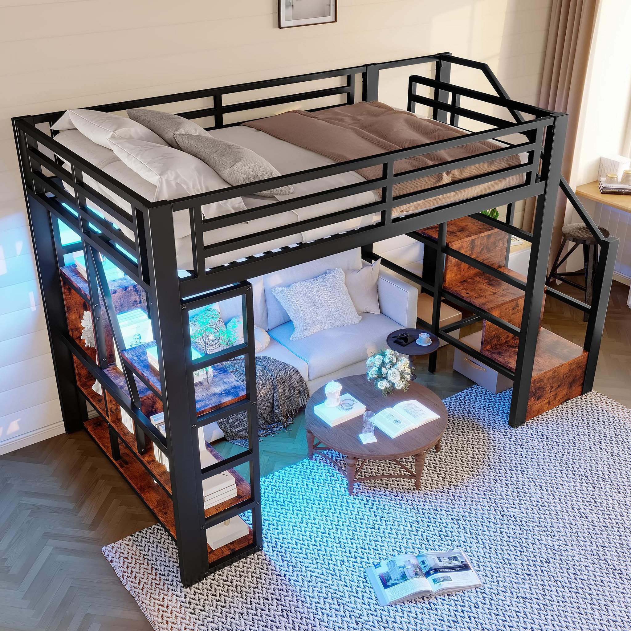 Voir la diapositive 5 : MERAX Lit mezzanine