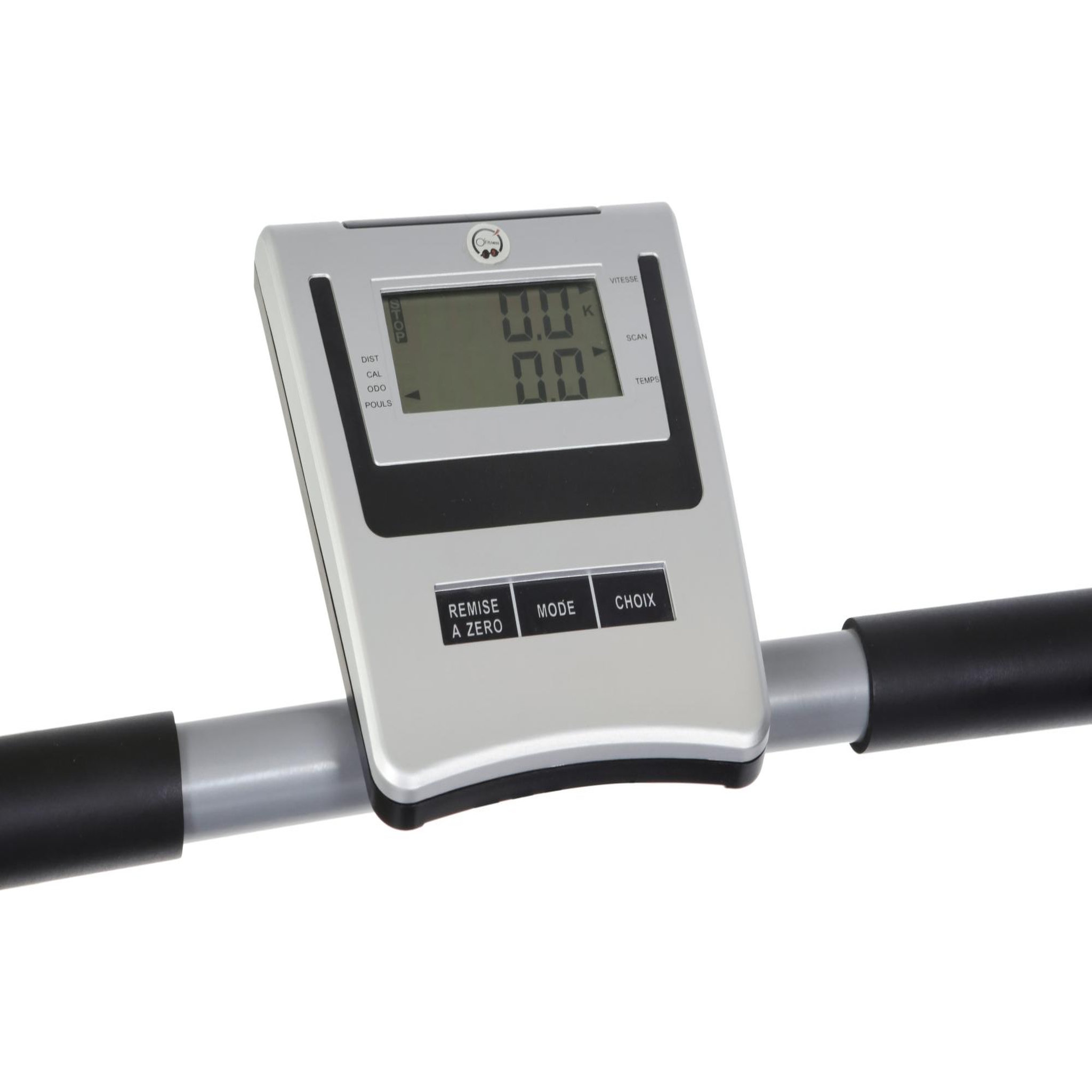 Voir la diapositive 6 : O'Fitness Tapis de course magnétique et pliable - o'fitness - maison/appartement - compteur écran 5 en 1