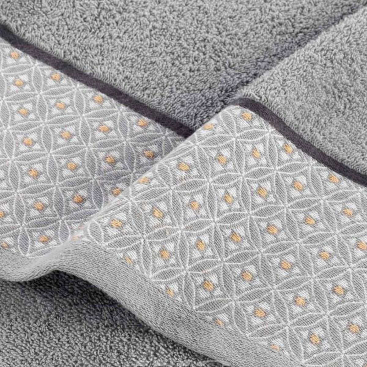 Paris Prix Serviette d'Invité Jacquard  Belina  30x50cm Gris