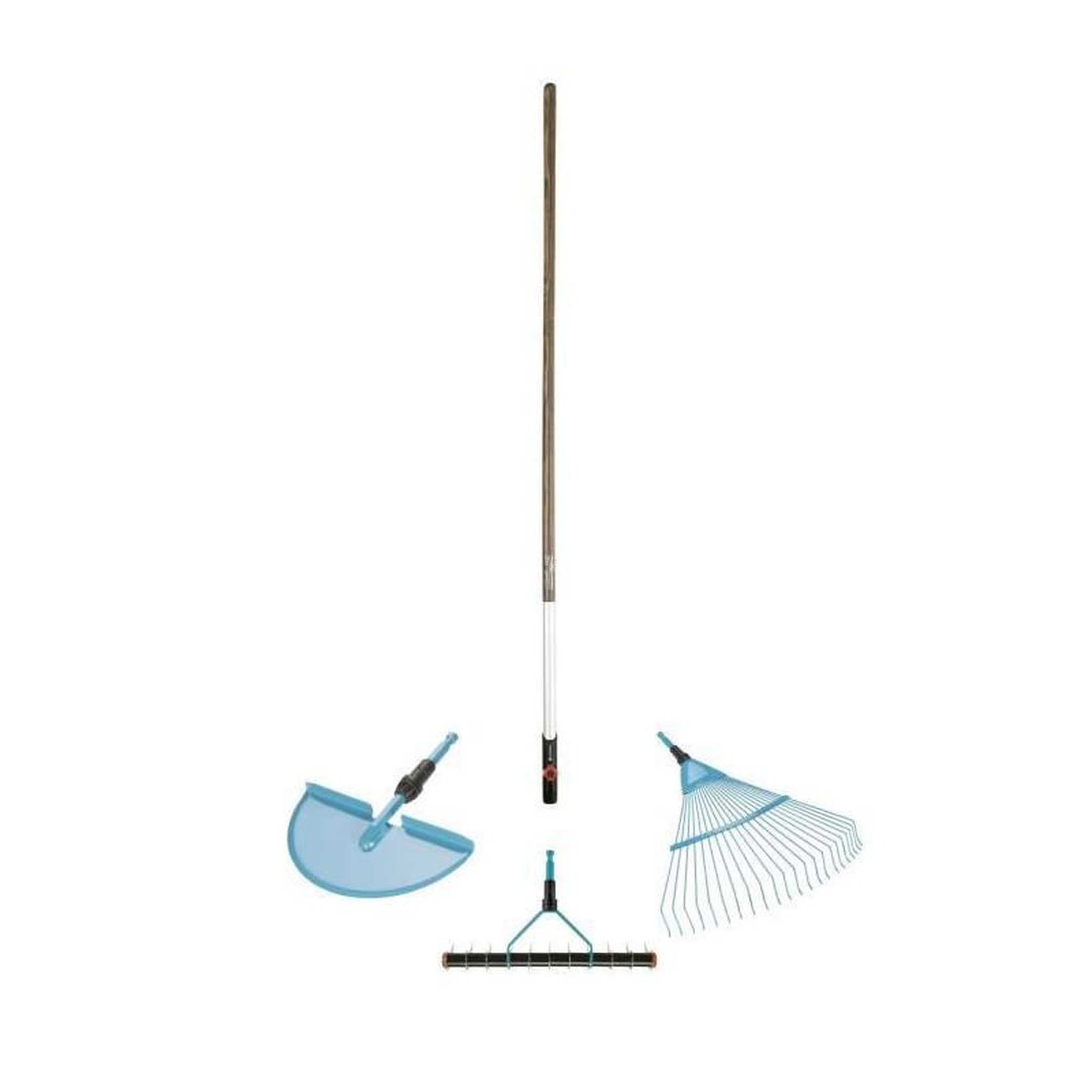 Voir la diapositive 3 : Gardena GARDENA Manche bois FSC 100% 130cm Combisystem | Support outils | Revetement anti-derapant | Garanti 25 ans 3723-20
