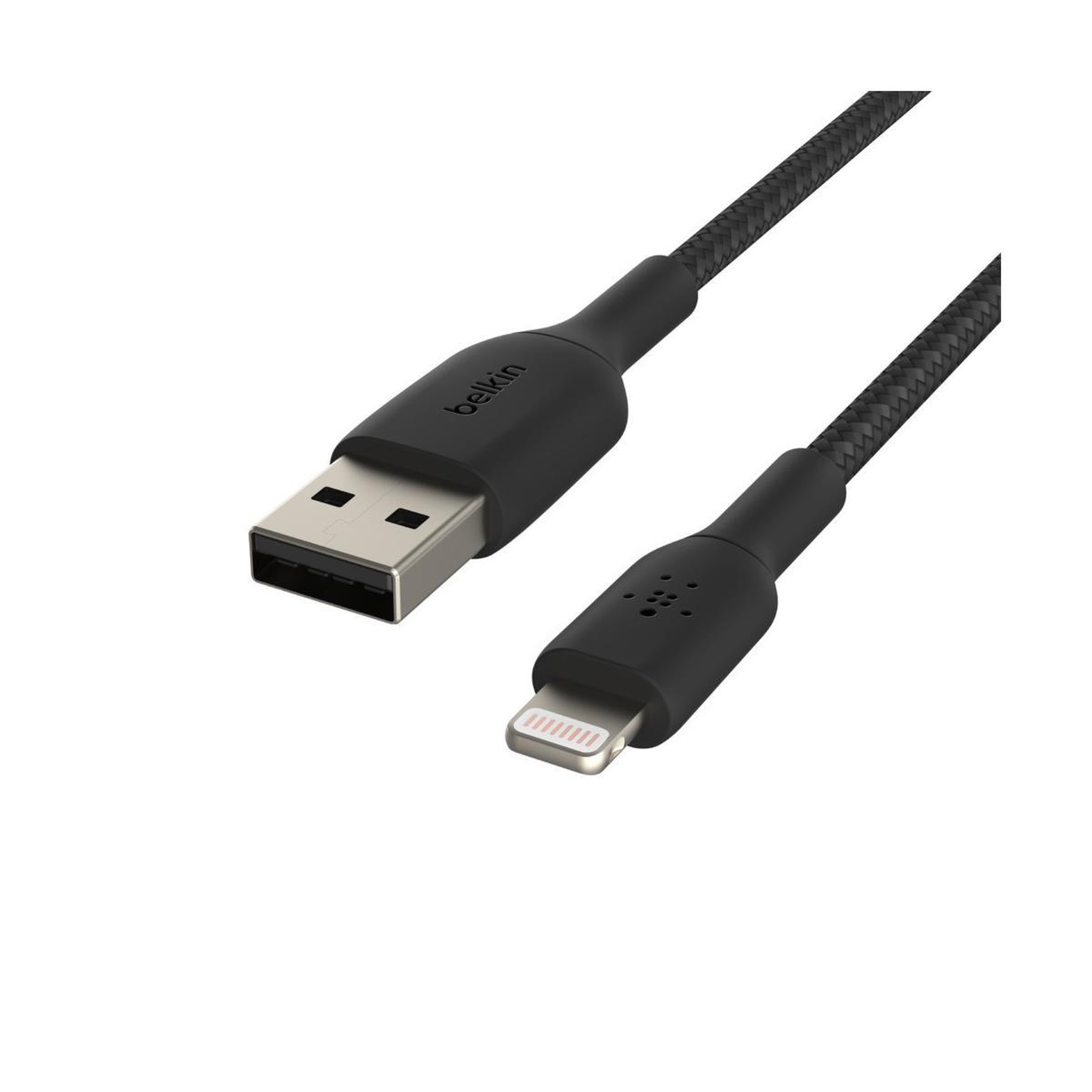 Belkin Belkin CAA002BT2MBK câble Lightning 2 m Noir